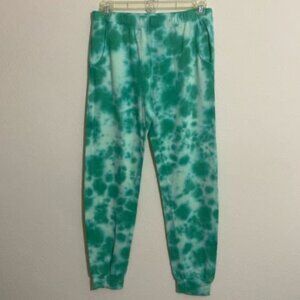 MONROW Women's Tie-Dye Vintage Style Soft Cotton Jogger Pants Size XS